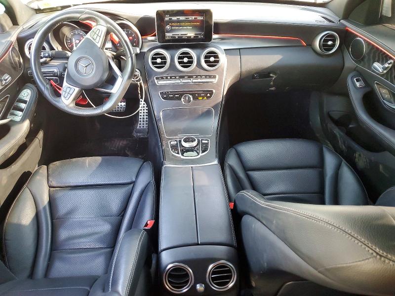 49081166 :رقم المزاد ، 55SWF4JB0HU184965 vin ، 2017 Mercedes-benz C مزاد بيع