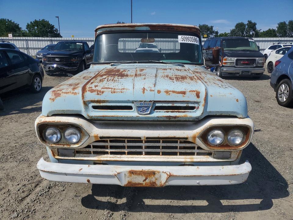 1960 Ford Truck მანქანა იყიდება აუქციონზე, vin: F10J0R13320, აუქციონის ნომერი: 50993596