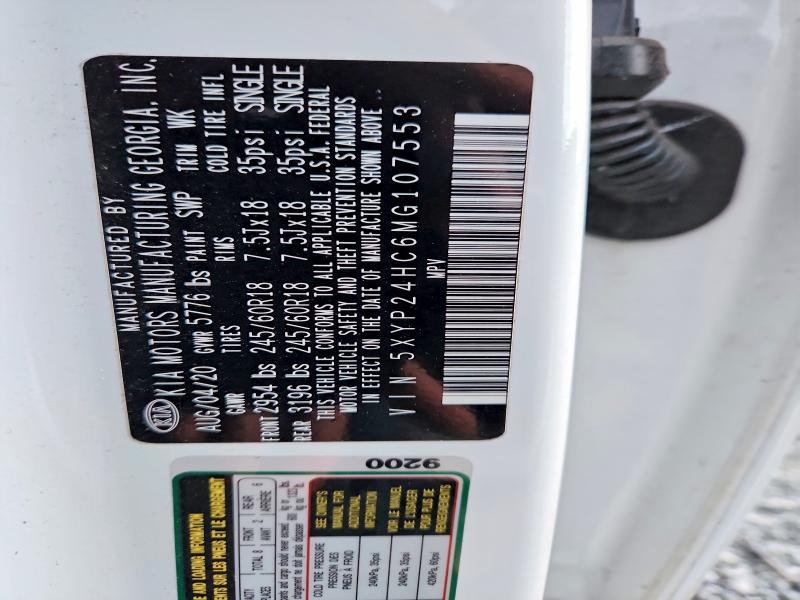 Aukcja sprzedaży 2021 Kia Telluride, vin: 5XYP24HC6MG107553, numer aukcji: 48614476