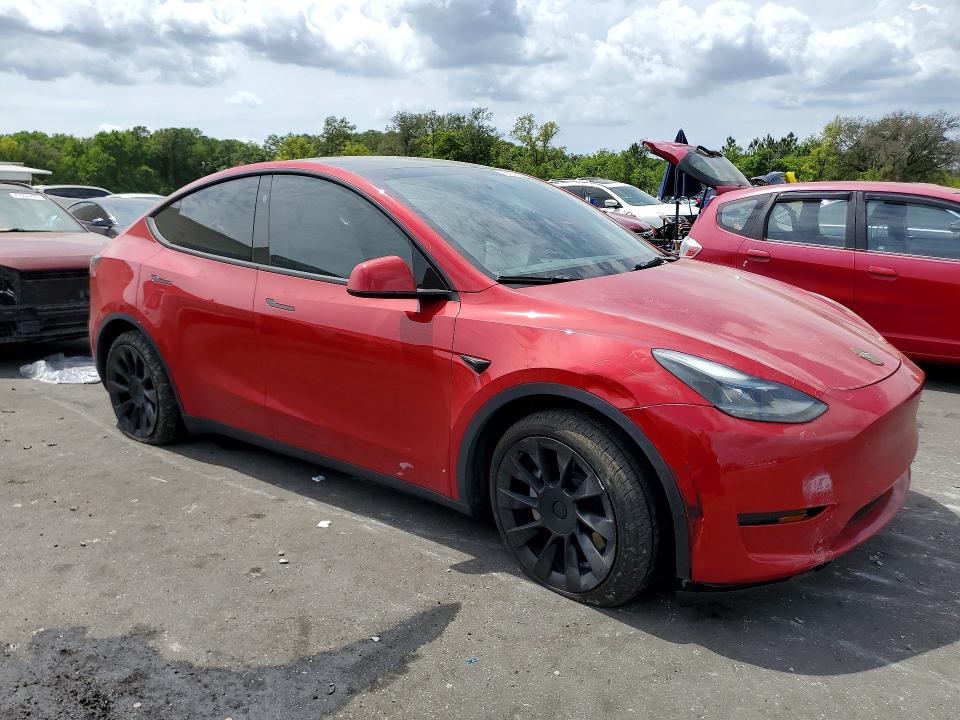 Продажа на аукционе авто 2023 Tesla Model Y, vin: 7SAYGAEEXPF872077, номер лота: 48181636