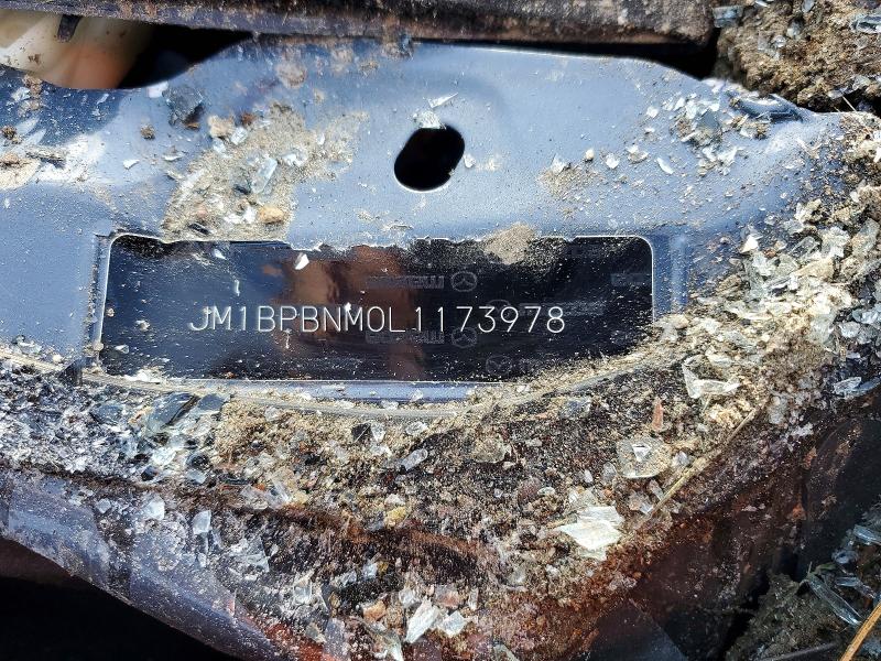 49970826 :رقم المزاد ، JM1BPBNM0L1173978 vin ، 2020 Mazda 3 مزاد بيع