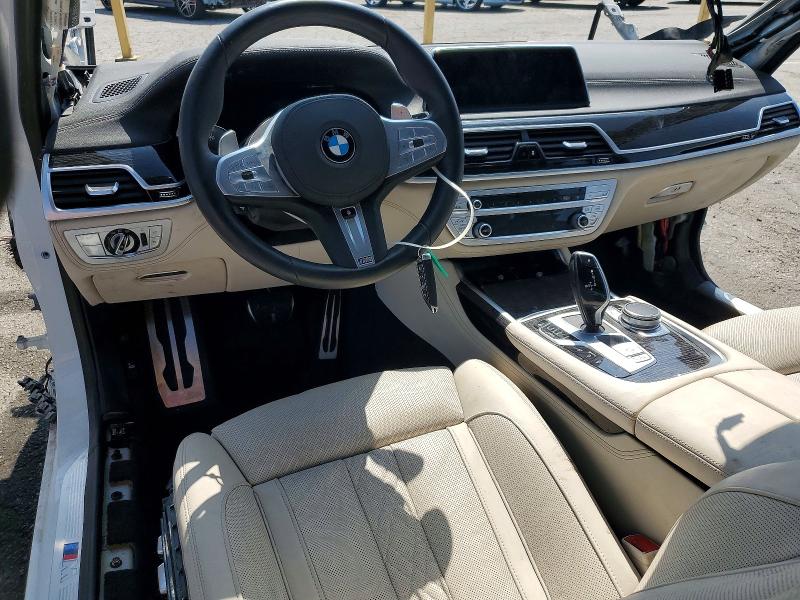 2021 Bmw 740 მანქანა იყიდება აუქციონზე, vin: WBA7T2C07MCF88819, აუქციონის ნომერი: 51893676