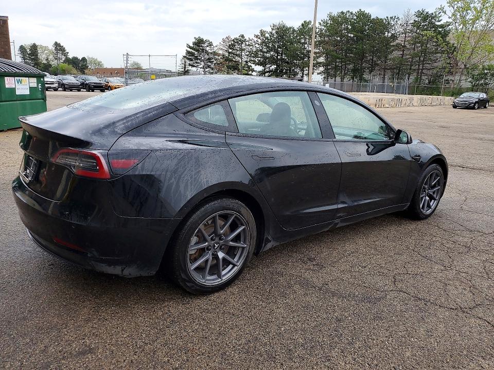 2022 Tesla Model 3 მანქანა იყიდება აუქციონზე, vin: 5YJ3E1EA4NF287101, აუქციონის ნომერი: 51123326