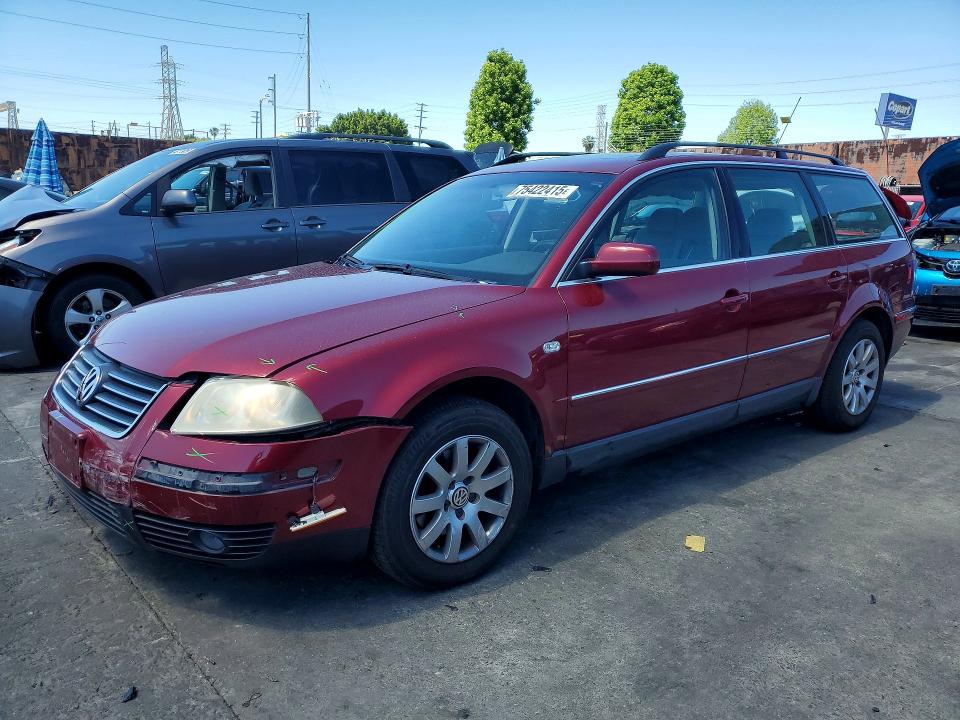 75422415 :رقم المزاد ، WVWVD63B03E080174 vin ، 2003 Volkswagen Passat مزاد بيع