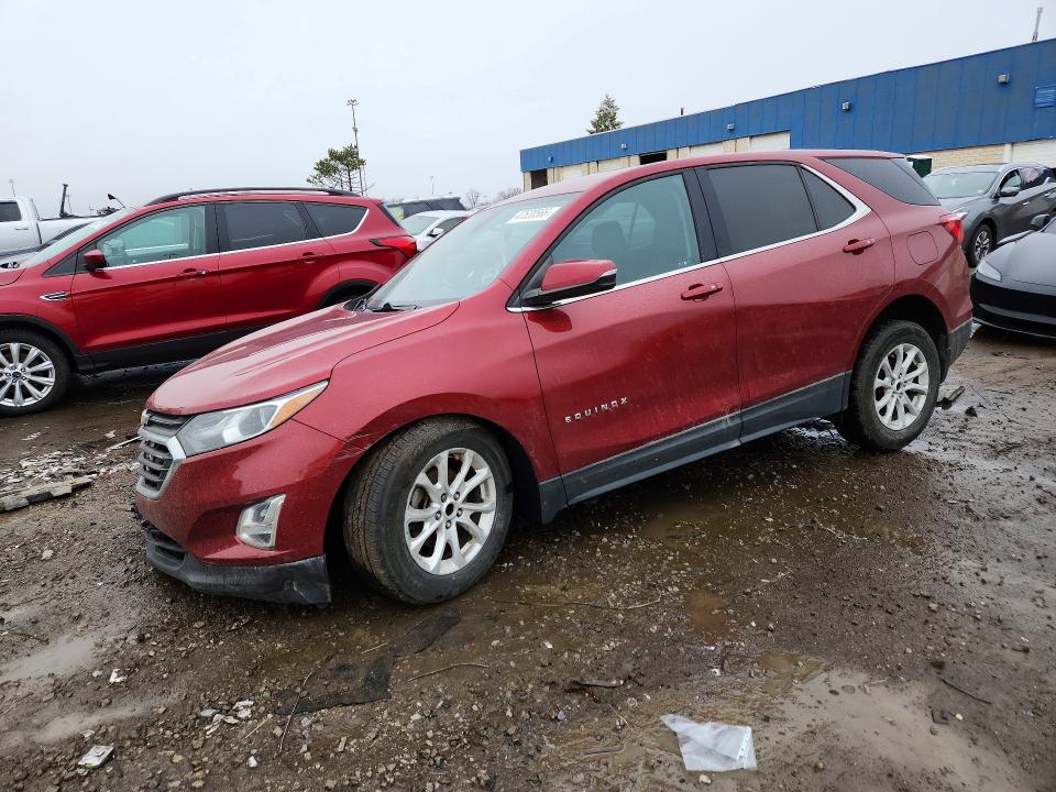 2018 Chevrolet Equinox მანქანა იყიდება აუქციონზე, vin: 2GNAXJEV2J6350448, აუქციონის ნომერი: 47520566