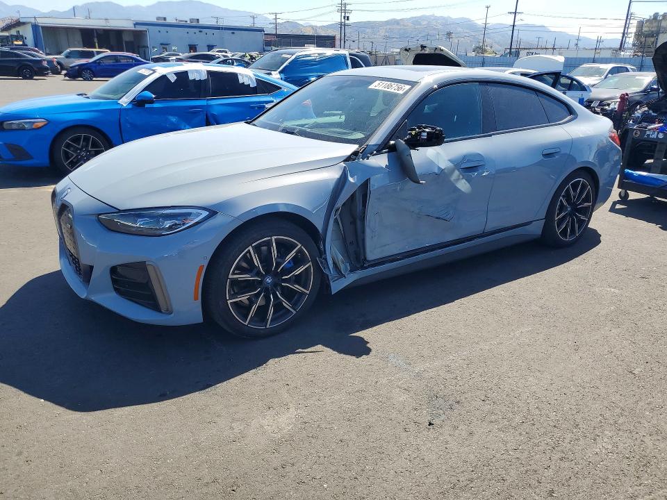 51186756 :رقم المزاد ، WBY33AW01RFS61163 vin ، 2024 Bmw I4 مزاد بيع