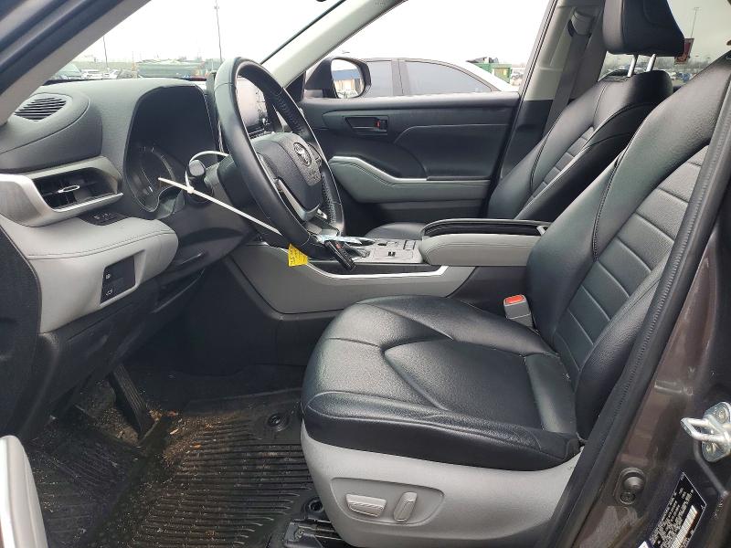 Aukcja sprzedaży 2022 Toyota Highlander, vin: 5TDZZRAH2NS098345, numer aukcji: 49378536