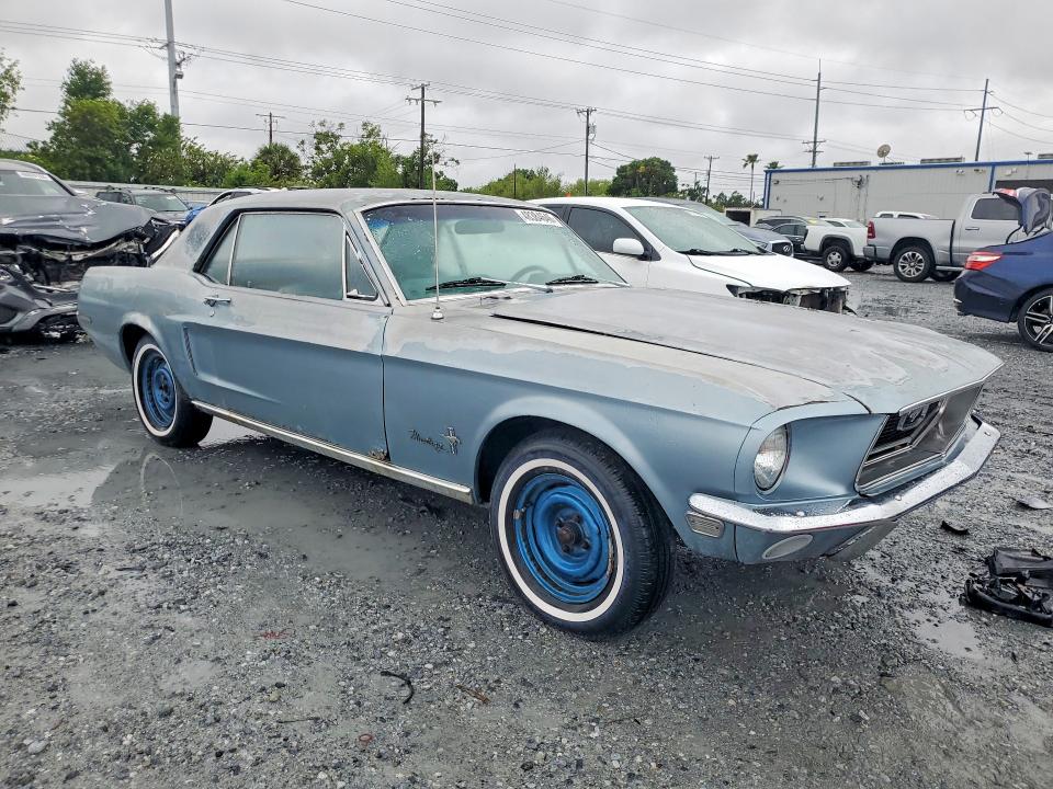 Aukcja sprzedaży 1968 Ford Mustang, vin: 8T01T167983, numer aukcji: 48384646