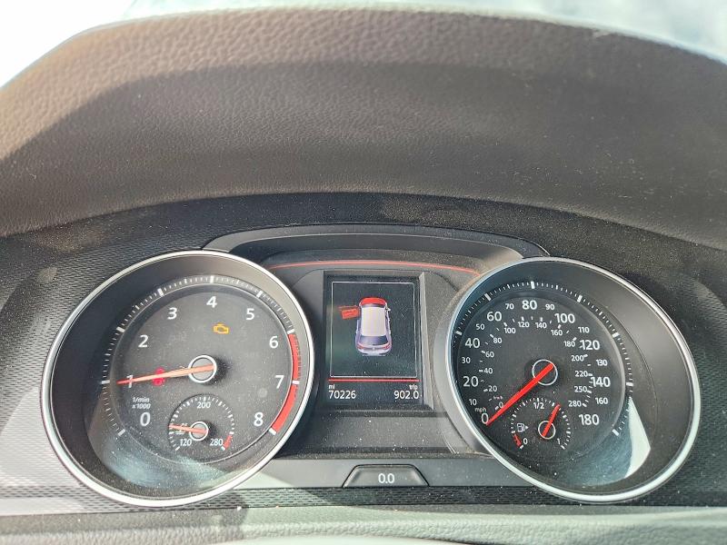 2017 Volkswagen Gti მანქანა იყიდება აუქციონზე, vin: 3VW4T7AU6HM015319, აუქციონის ნომერი: 49338766