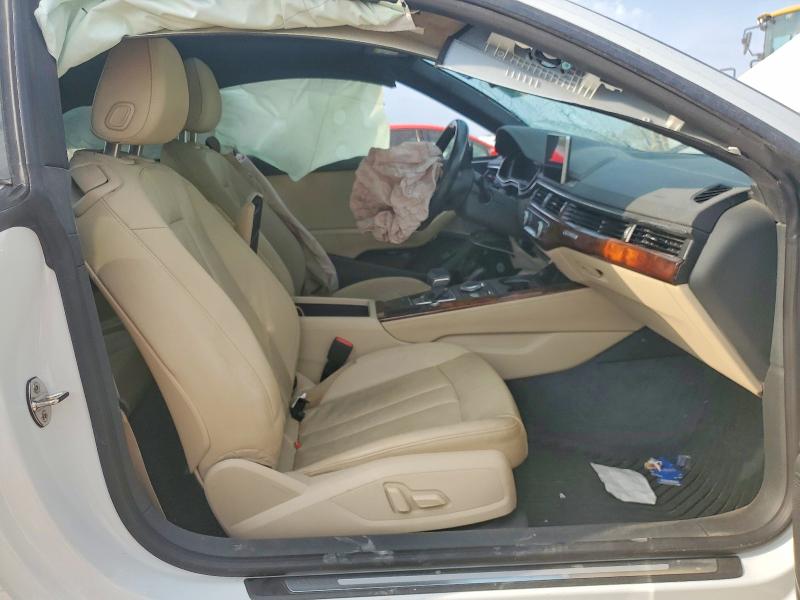 50005436 :رقم المزاد ، WAURNAF54JA001548 vin ، 2018 Audi A5 مزاد بيع