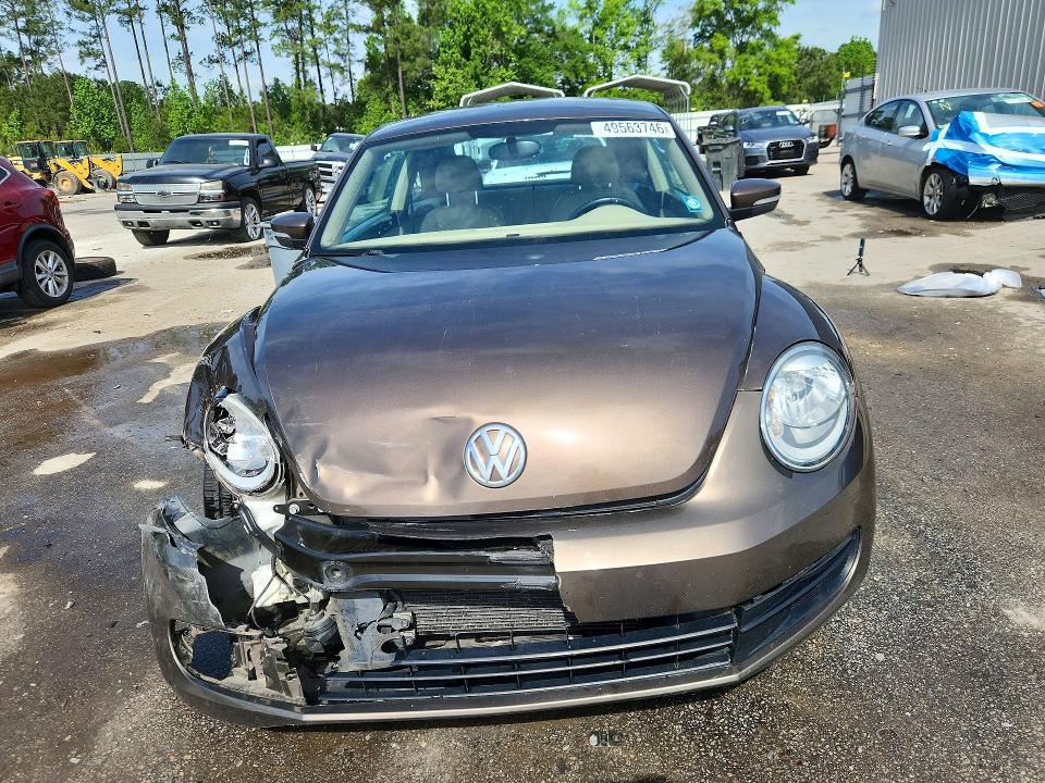 49563746 :رقم المزاد ، 3VWHX7AT0DM647515 vin ، 2013 Volkswagen Beetle مزاد بيع