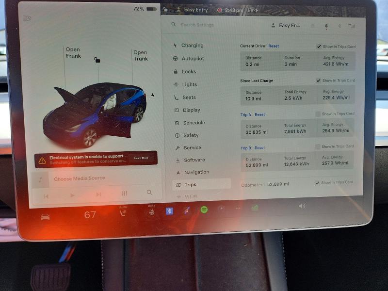 Продажа на аукционе авто 2022 Tesla Model Y, vin: 7SAYGDEEXNF327494, номер лота: 49289736