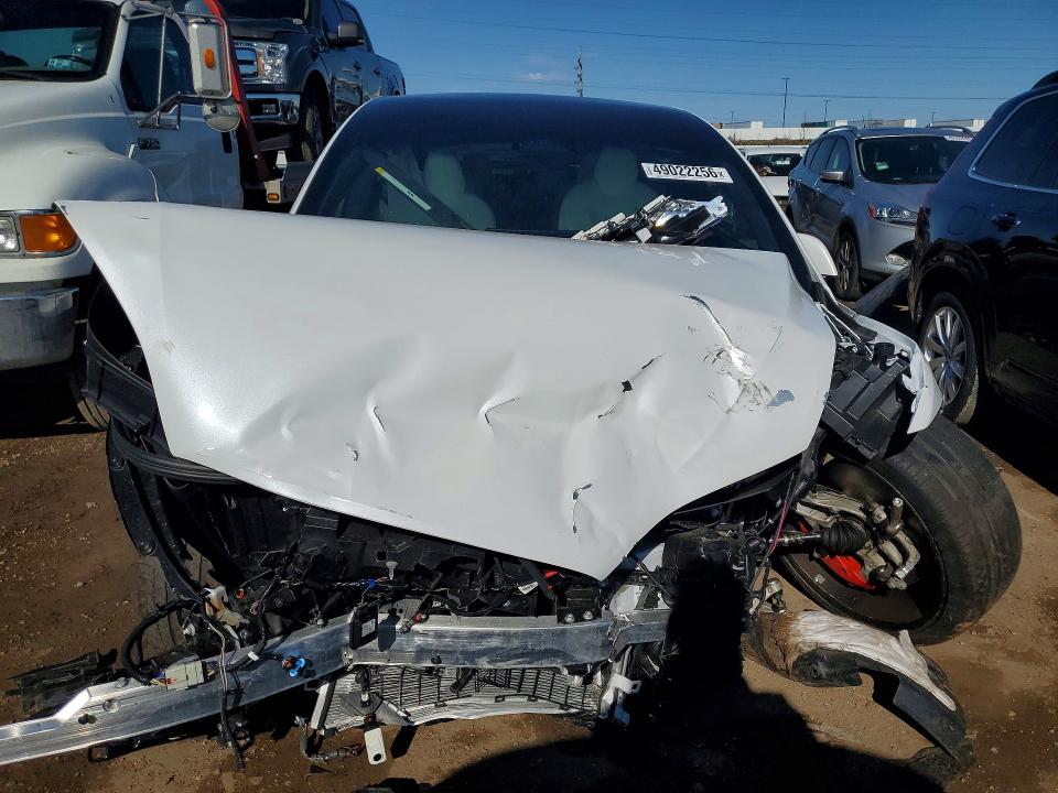 2025 Tesla Model X მანქანა იყიდება აუქციონზე, vin: 7SAXCBE63SF465376, აუქციონის ნომერი: 49022256