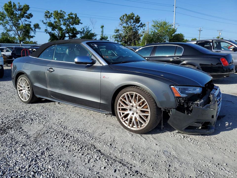 48714886 :رقم المزاد ، WAUCGAFH6FN004185 vin ، 2015 Audi S5 مزاد بيع
