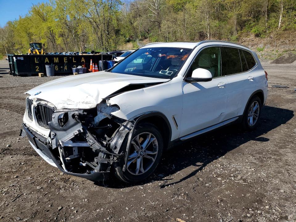 Auction sale of the 2021 Bmw X3, vin: 5UXTY5C08M9G92171, lot number: 51168116