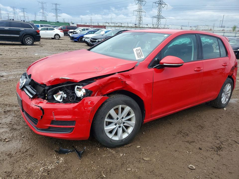 Aukcja sprzedaży 2017 Volkswagen Golf, vin: 3VW217AU0HM060950, numer aukcji: 49736086