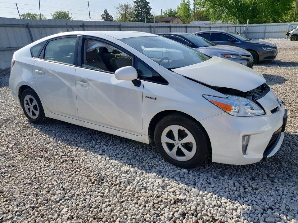 50961776 :رقم المزاد ، JTDKN3DU2F1873972 vin ، 2015 Toyota Prius مزاد بيع