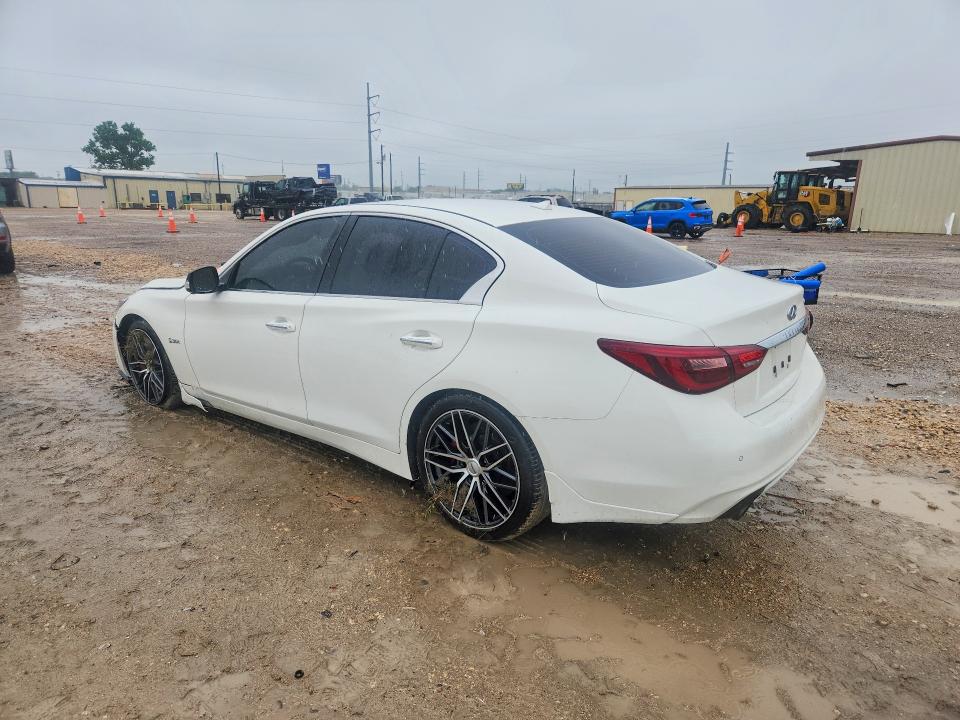 Продажа на аукционе авто 2018 Infiniti Q50, vin: JN1FV7AP9JM460514, номер лота: 50706786