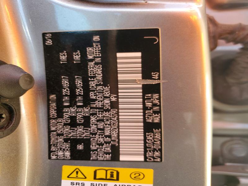 Aukcja sprzedaży 2016 Lexus Nx 200t, vin: JTJYARBZXG2043790, numer aukcji: 48464006