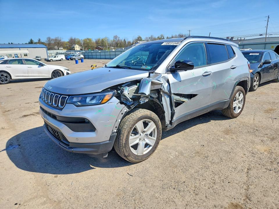 Продажа на аукционе авто 2022 Jeep Compass, vin: 3C4NJDBBXNT133500, номер лота: 49231546