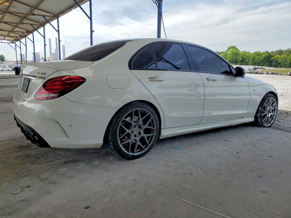 50805406 :رقم المزاد ، 55SWF6EB7HU188615 vin ، 2017 Mercedes-benz C مزاد بيع