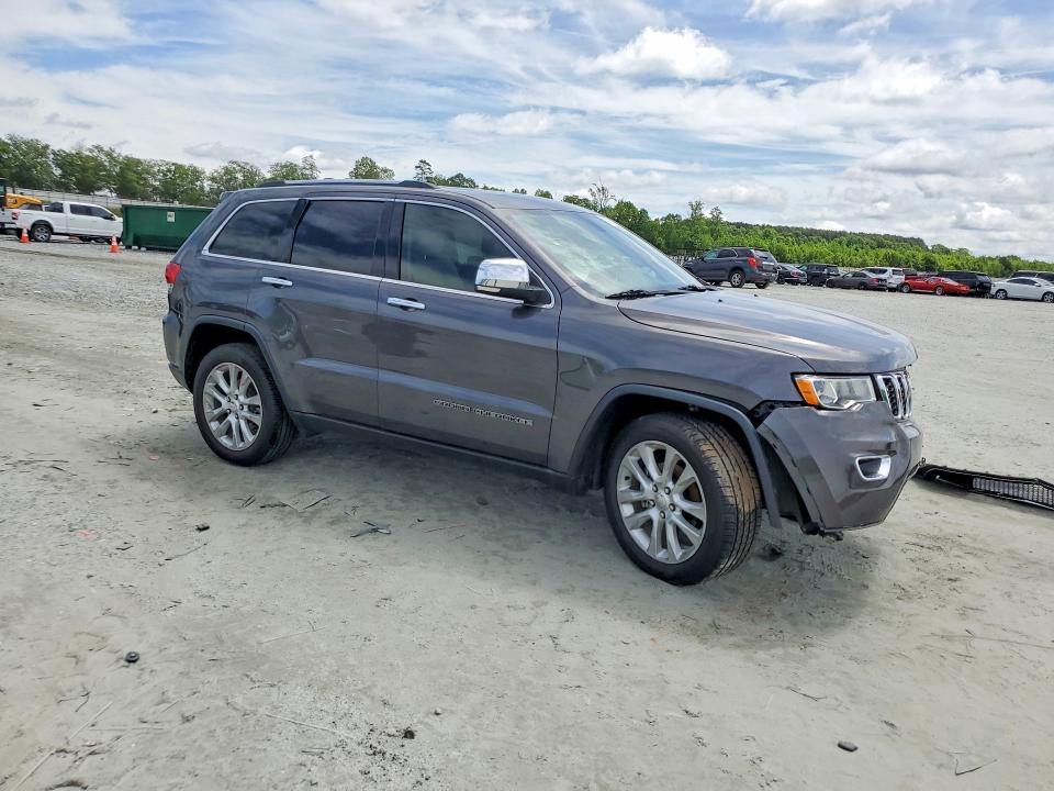 2017 Jeep Grand Cherokee მანქანა იყიდება აუქციონზე, vin: 1C4RJEBG6HC626478, აუქციონის ნომერი: 51783376