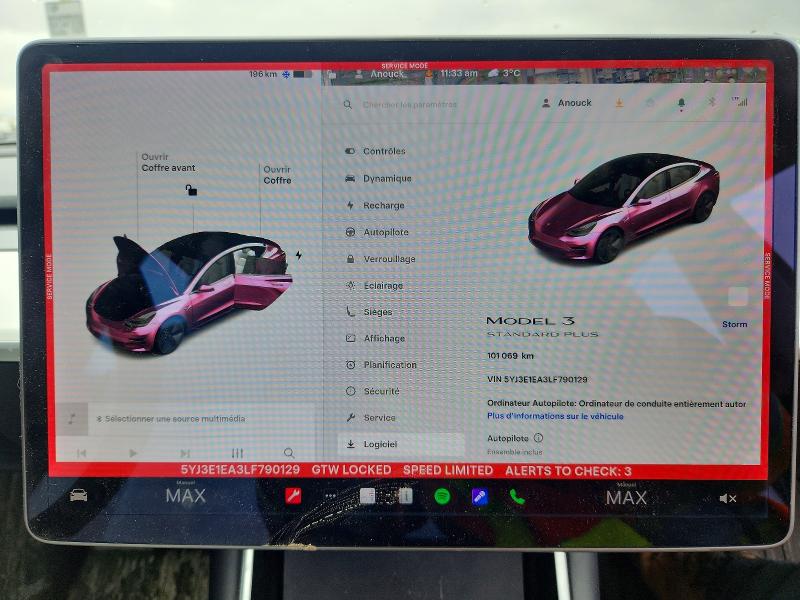 48285926 :رقم المزاد ، 5YJ3E1EA3LF790129 vin ، 2020 Tesla Model 3 مزاد بيع