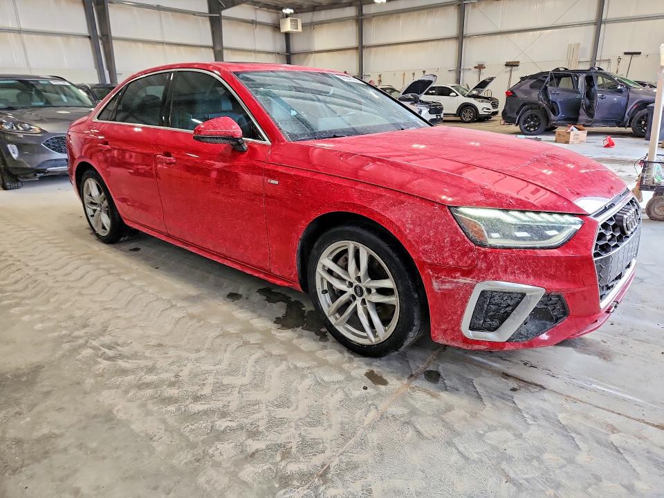 2020 Audi A4 მანქანა იყიდება აუქციონზე, vin: WAUENAF43LN011179, აუქციონის ნომერი: 49543666