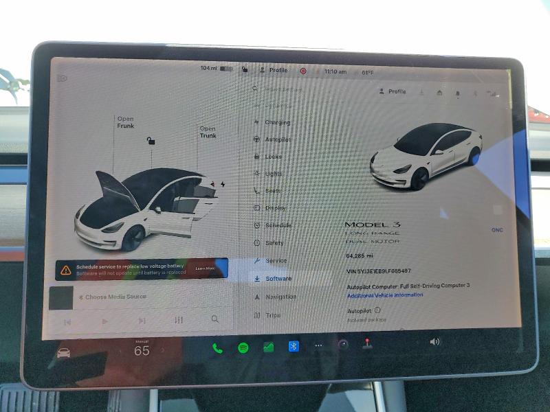 Aukcja sprzedaży 2020 Tesla Model 3, vin: 5YJ3E1EB9LF665497, numer aukcji: 50498746