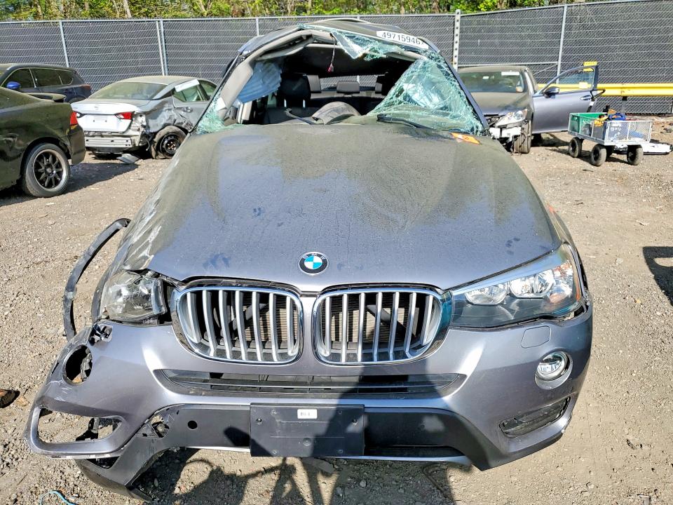 Aukcja sprzedaży 2017 Bmw X3, vin: 5UXWX9C37H0W75788, numer aukcji: 49715946