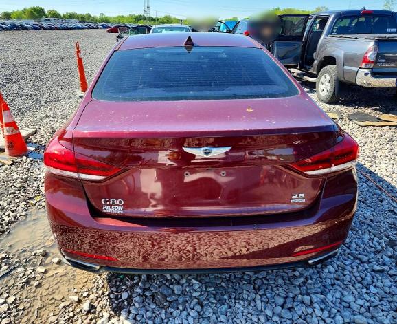 51475656 :رقم المزاد ، KMHGN4JE4HU169018 vin ، 2017 Genesis G80 مزاد بيع
