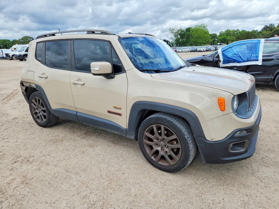 Aukcja sprzedaży 2016 Jeep Renegade, vin: ZACCJABT0GPD21886, numer aukcji: 51887916