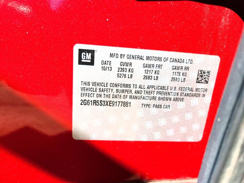 Продаж на аукціоні авто 2014 Cadillac Xts, vin: 2G61R5S3XE9177881, номер лоту: 49098036