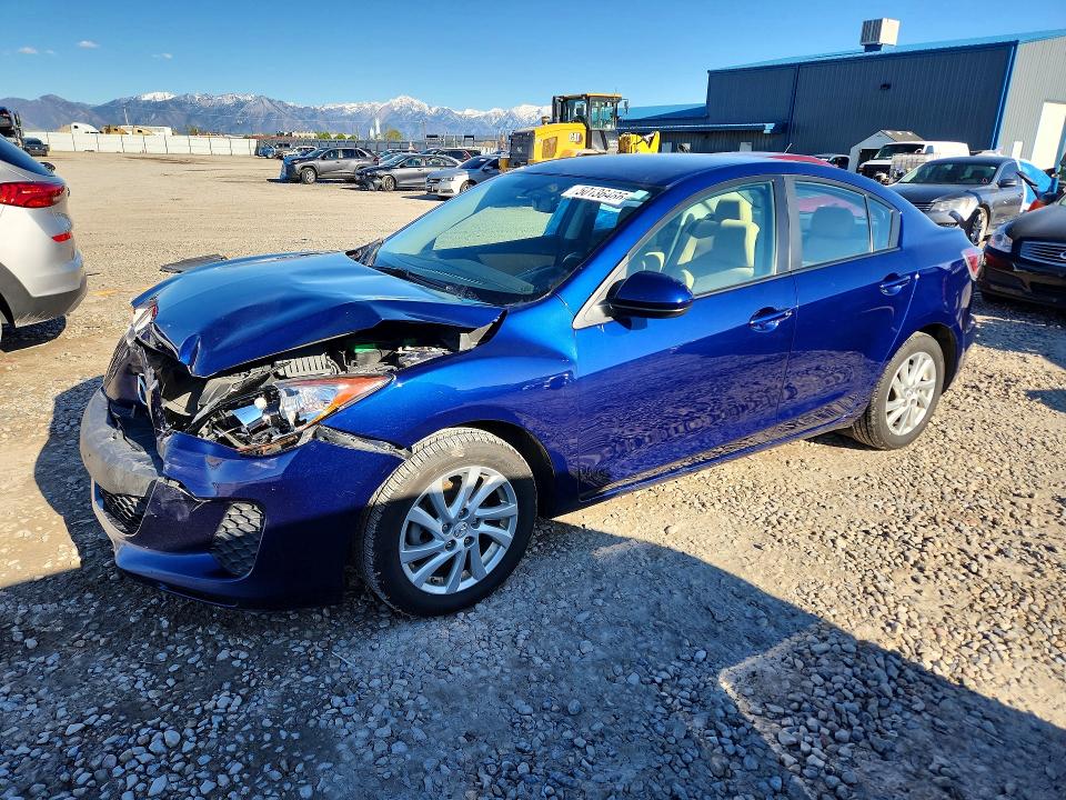 2012 Mazda 3 მანქანა იყიდება აუქციონზე, vin: JM1BL1V79C1645076, აუქციონის ნომერი: 50136486