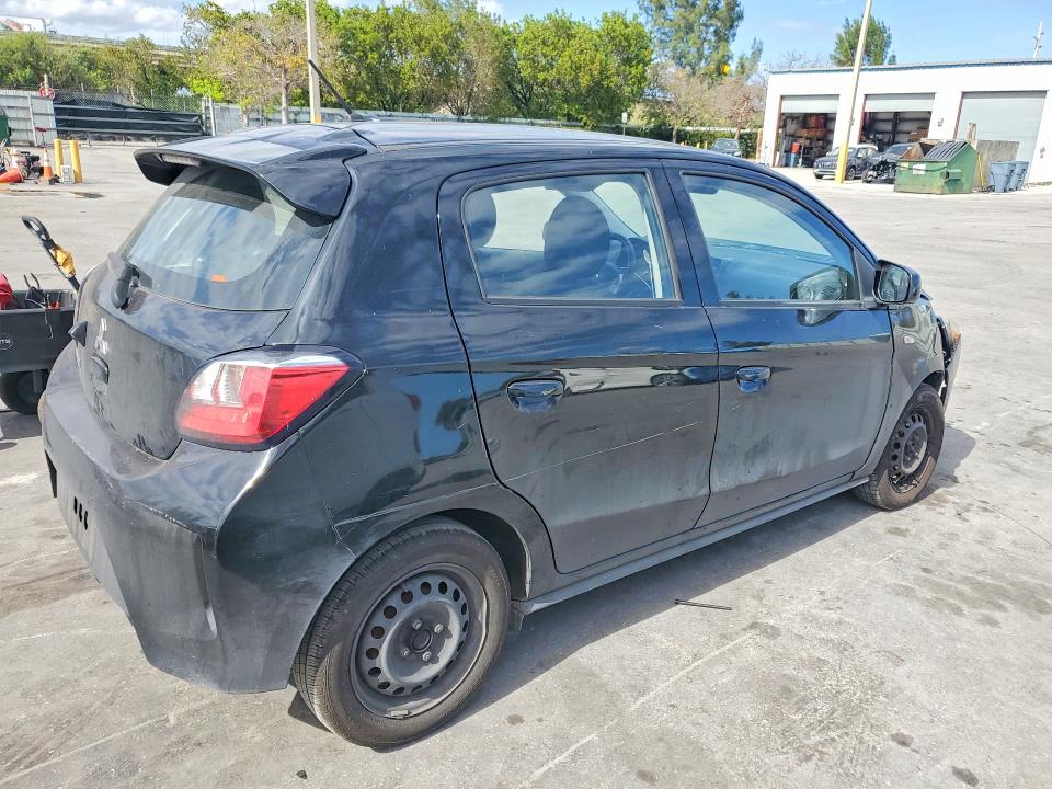 2021 Mitsubishi Mirage მანქანა იყიდება აუქციონზე, vin: ML32AUHJ0MH012539, აუქციონის ნომერი: 51009626