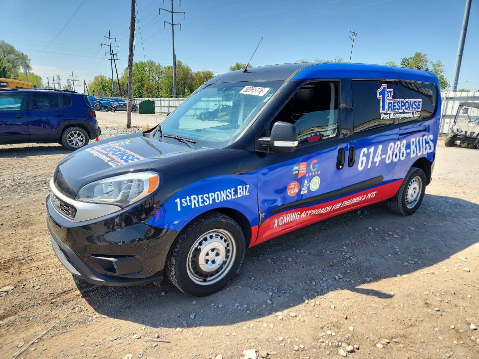 2022 Ram Promaster City მანქანა იყიდება აუქციონზე, vin: ZFBHRFAB5N6Y42741, აუქციონის ნომერი: 50965746