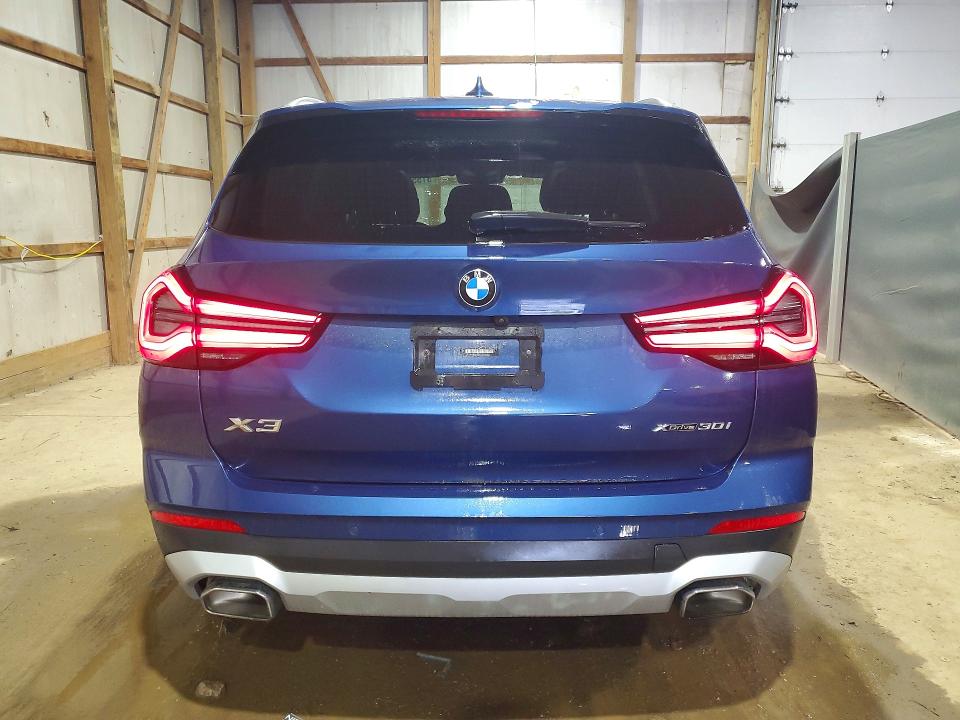 2022 Bmw X3 მანქანა იყიდება აუქციონზე, vin: 5UX53DP08N9M35425, აუქციონის ნომერი: 51558306