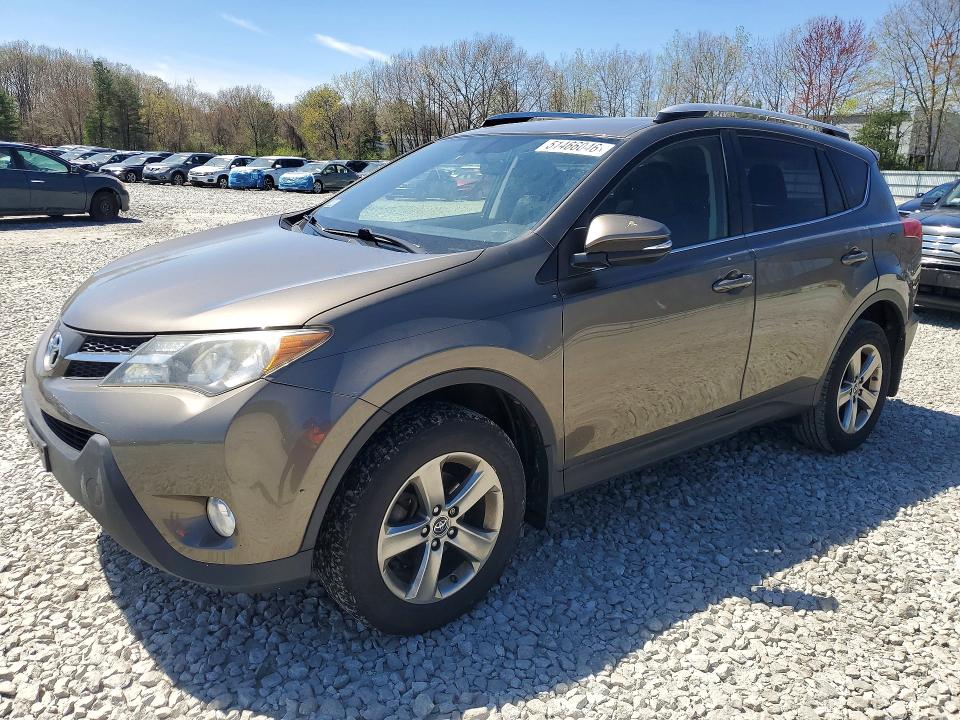 Auction sale of the 2015 Toyota Rav4, vin: JTMRFREV1FD125136, lot number: 51466046