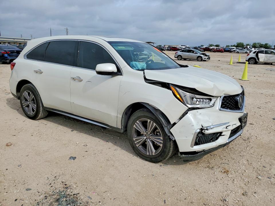 49947796 :رقم المزاد ، 5J8YD3H3XKL012599 vin ، 2019 Acura Mdx مزاد بيع