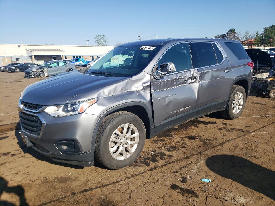 50817446 :رقم المزاد ، 1GNEVLKW2MJ169163 vin ، 2021 Chevrolet Traverse مزاد بيع
