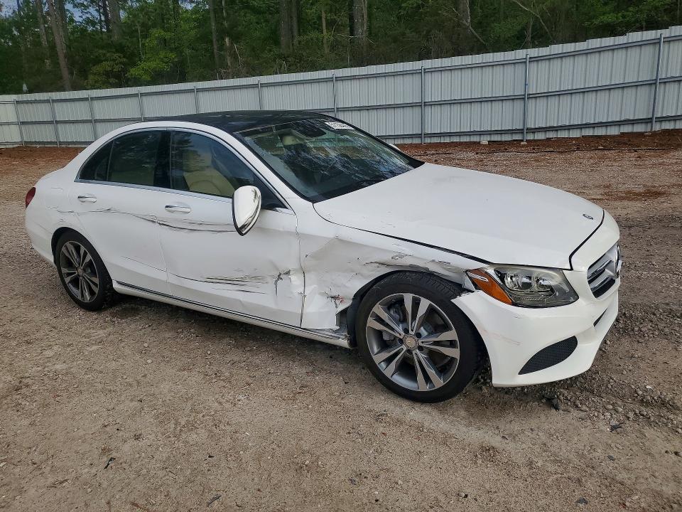 2016 Mercedes-benz C მანქანა იყიდება აუქციონზე, vin: WDDWF4JB5GR150438, აუქციონის ნომერი: 51158446