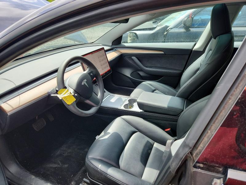 2023 Tesla Model 3 მანქანა იყიდება აუქციონზე, vin: 5YJ3E1EAXPF672889, აუქციონის ნომერი: 49381676