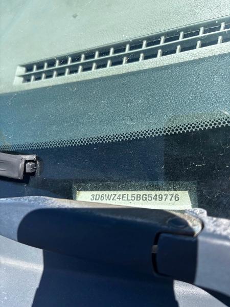 2011 Dodge Ram 3500 მანქანა იყიდება აუქციონზე, vin: 3D6WZ4EL5BG549776, აუქციონის ნომერი: 50850406