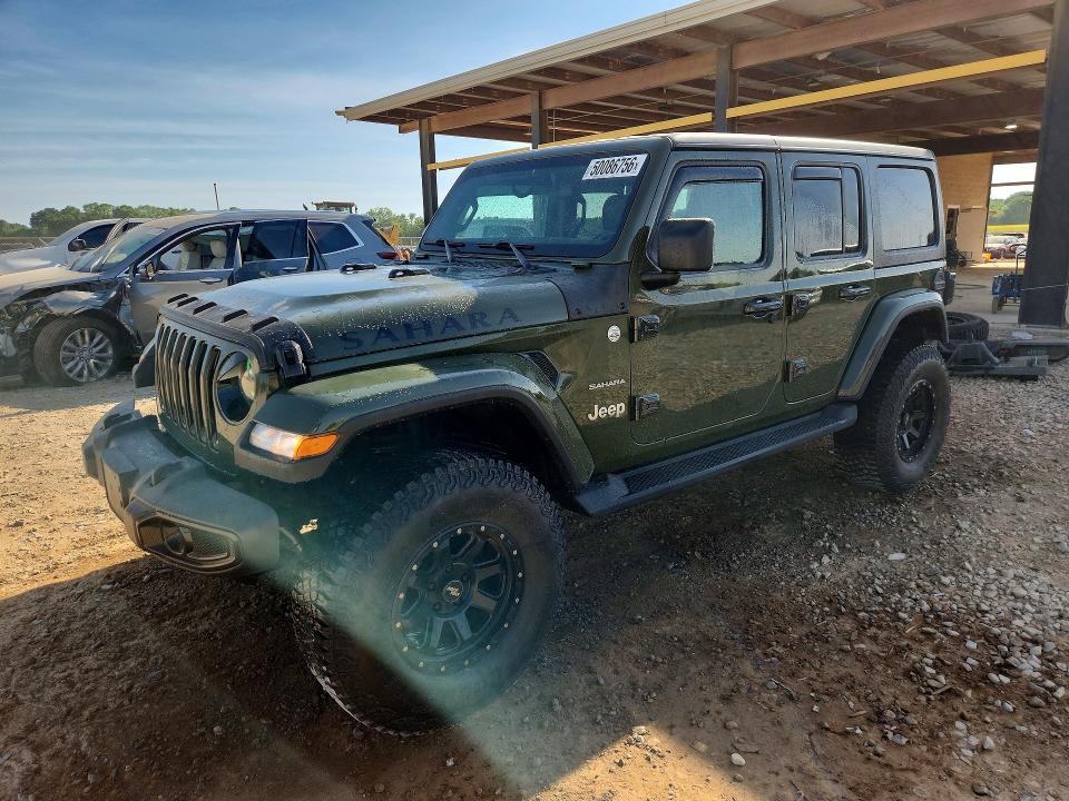 Продажа на аукционе авто 2021 Jeep Wrangler Unlimited, vin: 1C4HJXEN6MW544745, номер лота: 50086756