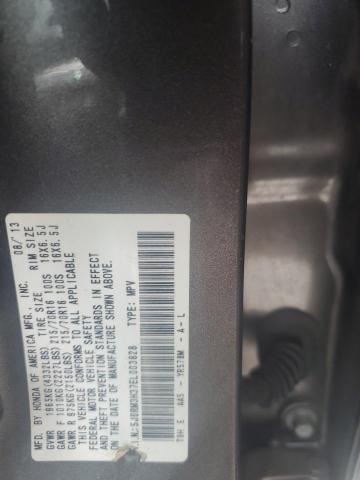 2014 Honda Cr-v მანქანა იყიდება აუქციონზე, vin: 5J6RM3H37EL003828, აუქციონის ნომერი: 50774466