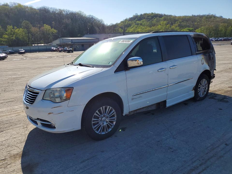 2014 Chrysler Town & Country მანქანა იყიდება აუქციონზე, vin: 2C4RC1CG1ER142979, აუქციონის ნომერი: 50634956