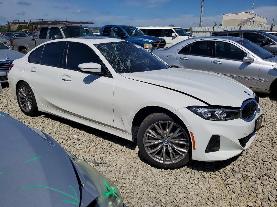 2023 Bmw 330i მანქანა იყიდება აუქციონზე, vin: 3MW69FF00P8D14500, აუქციონის ნომერი: 51279986