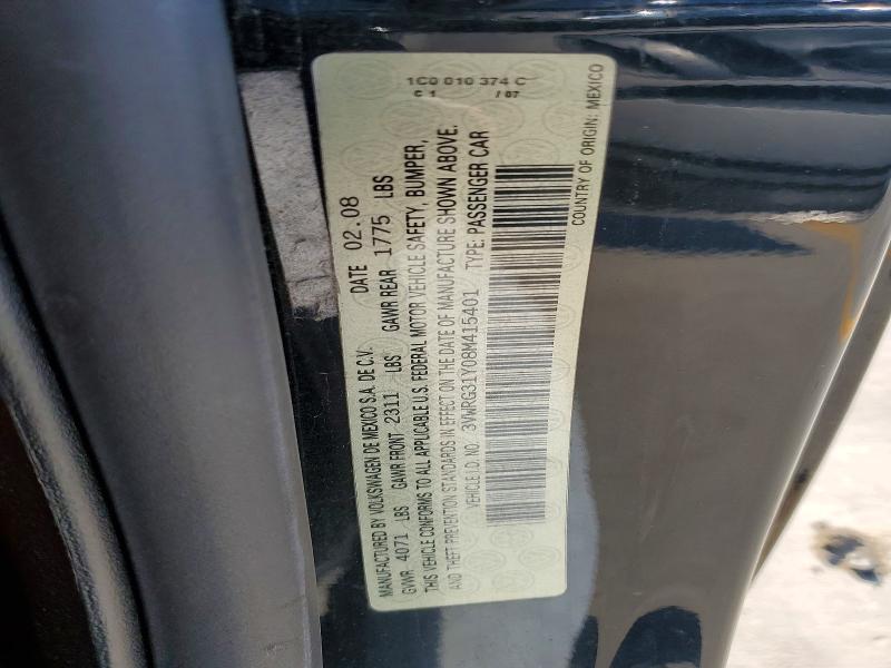 Продаж на аукціоні авто 2008 Volkswagen New Beetle, vin: 3VWRG31Y08M415401, номер лоту: 50340786