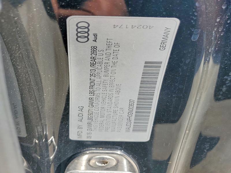 49883086 :رقم المزاد ، WAUD2AFH0GN003537 vin ، 2016 Audi A5 مزاد بيع