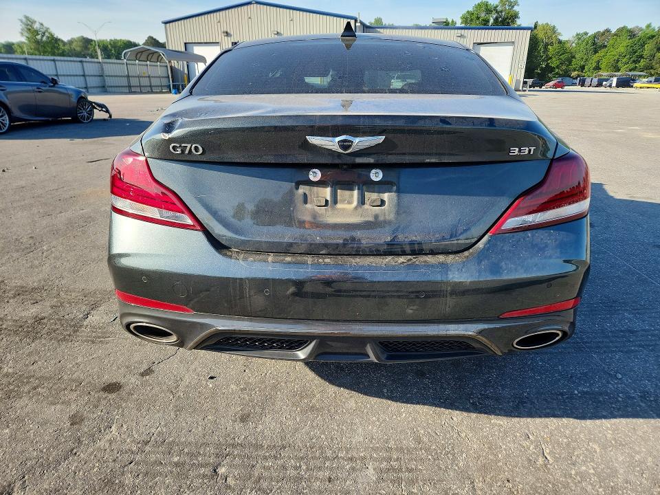 2020 Genesis G70 მანქანა იყიდება აუქციონზე, vin: KMTG34LE4LU046997, აუქციონის ნომერი: 50781566